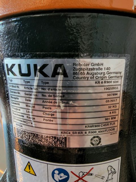 KUKA KR6 R900